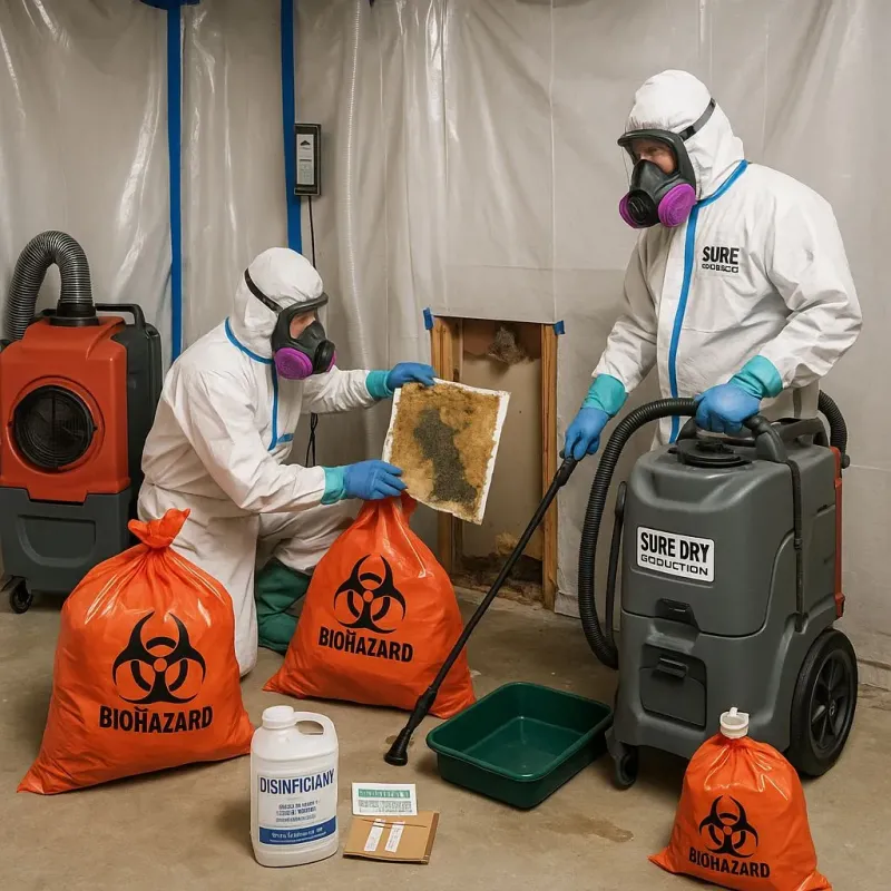 Contaminated Water Handling Protocols process in Howard, KS