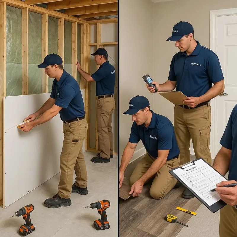 Repairs and Reconstruction process in Howard, KS