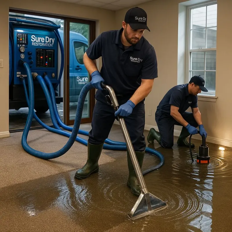 Water Extraction and Removal process in Howard, KS